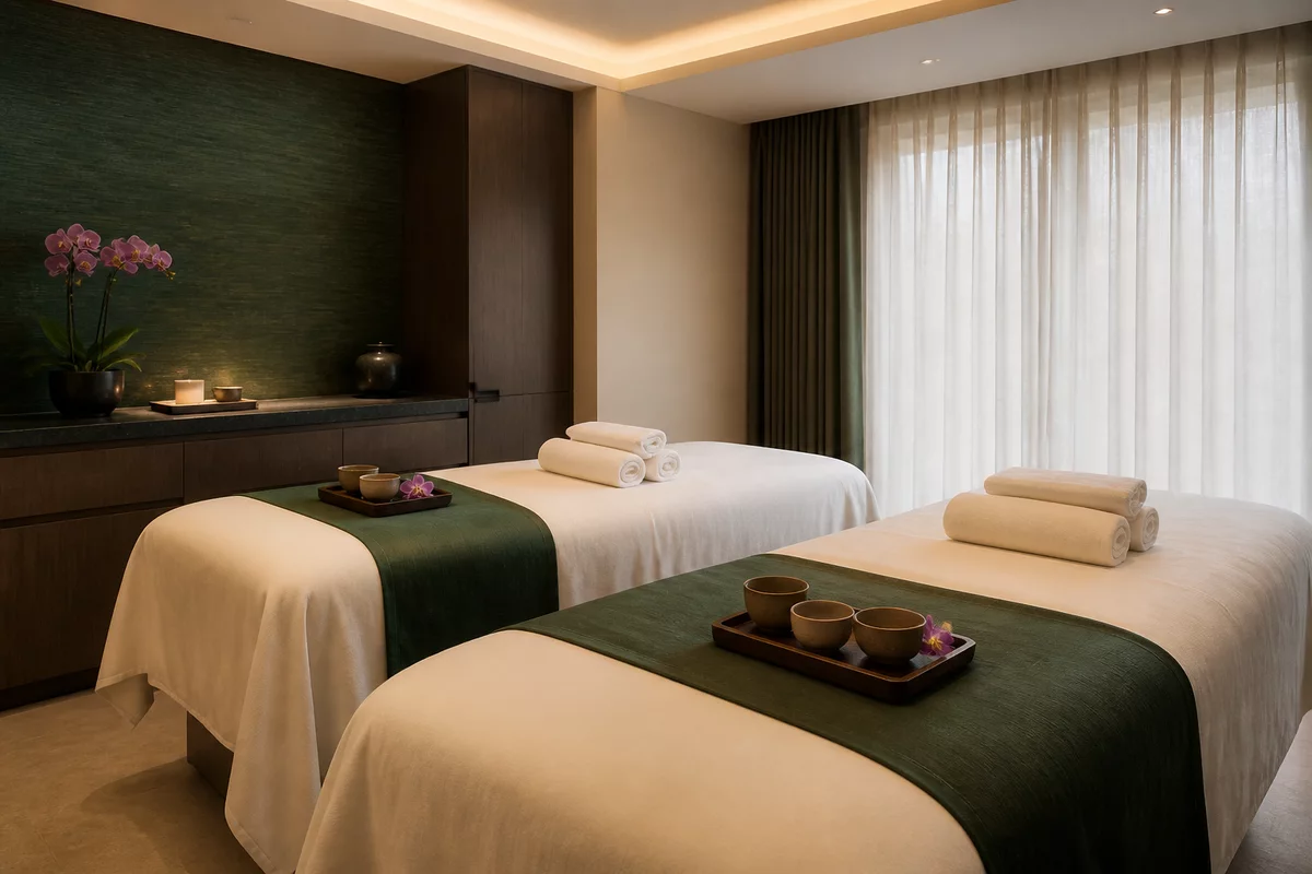 Couples massage professional wellness service in Singapore
