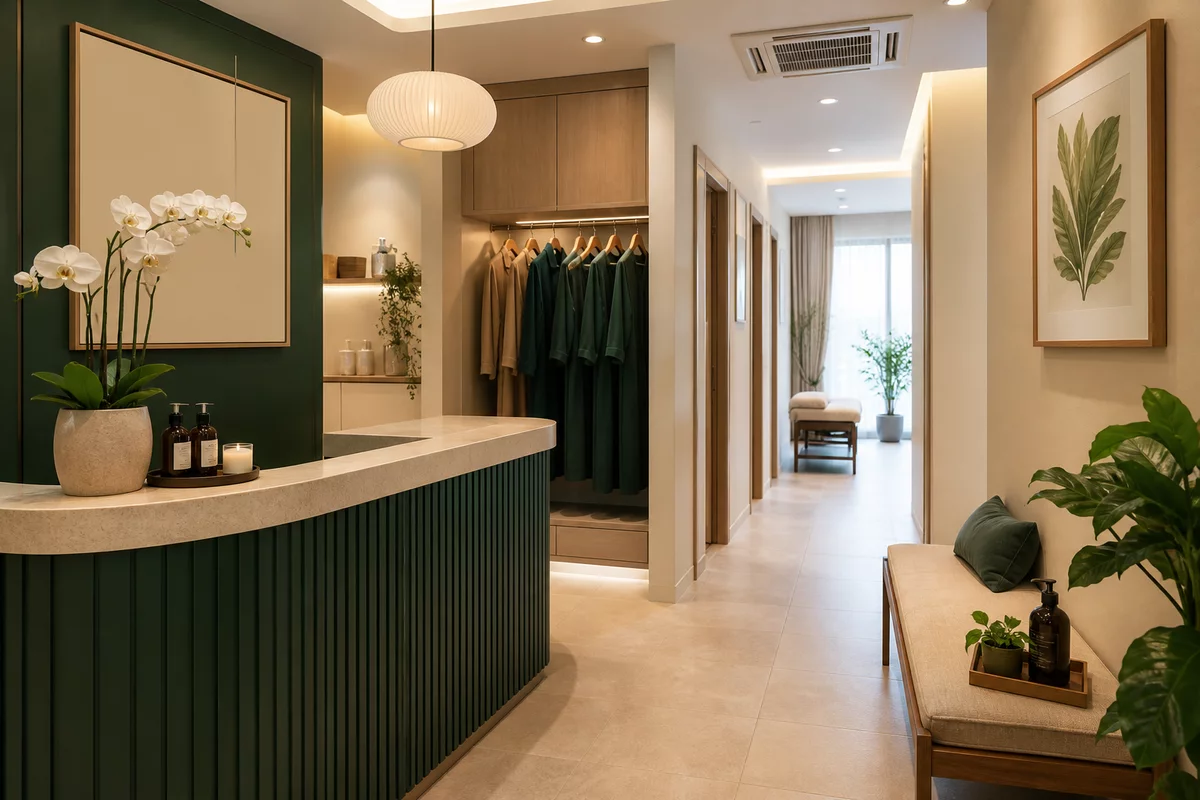 Professional massage and wellness setting for Geylang Singapore