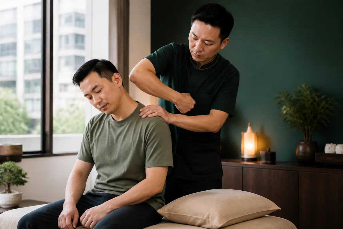 Tui Na massage professional wellness service in Singapore